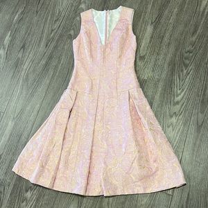 Stunning Pink and Gold Dress